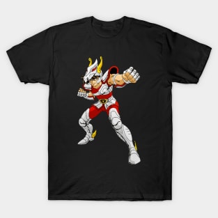 Seiya in first Bronze Saints T-Shirt